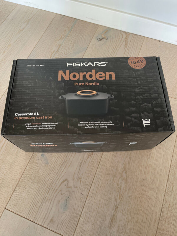 Fiskars Norden Gryte 5L Støpejern